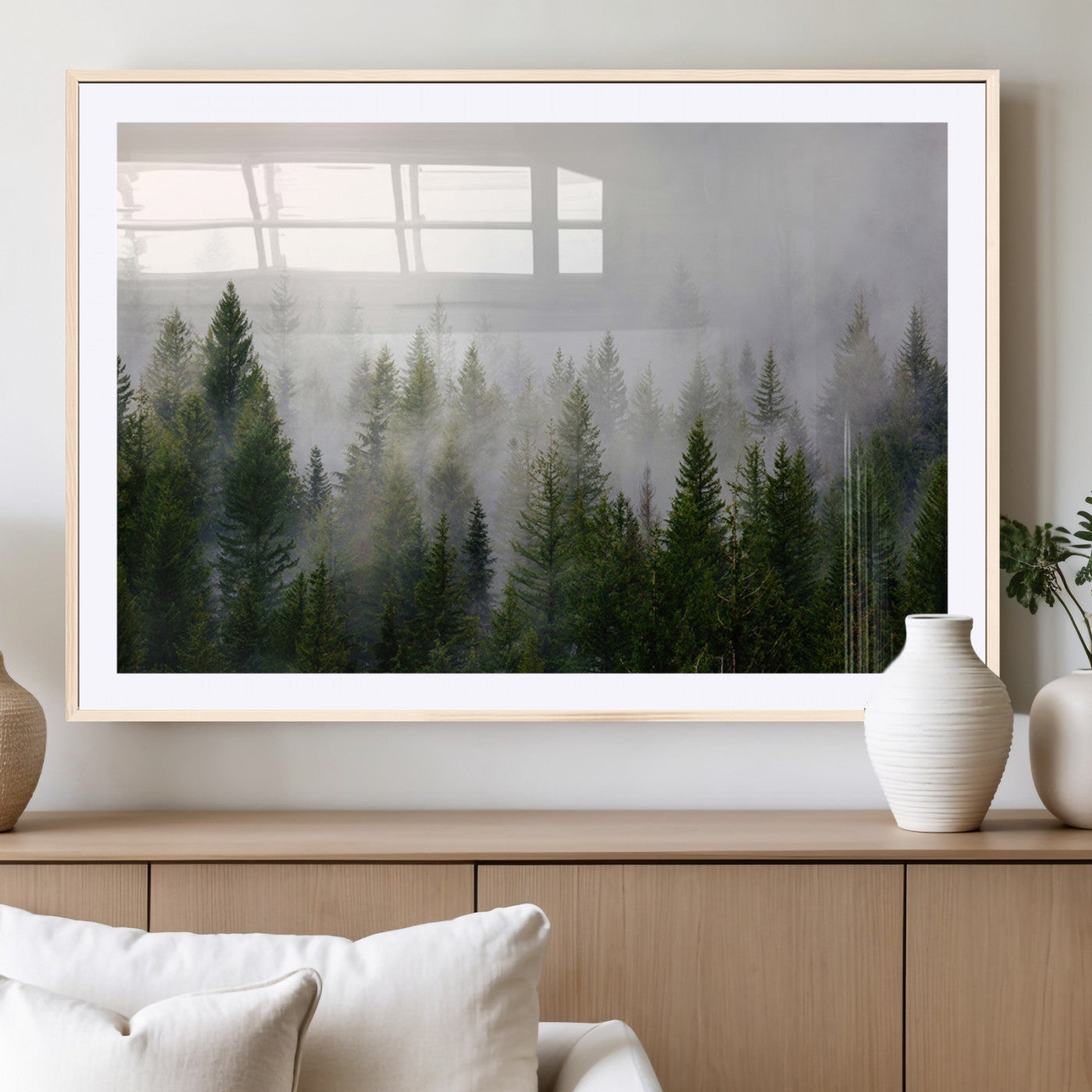 -Framed Custom Canvas Art Print, Framed Custom Print Wall Art - Ready to Hang - Birthday Gift - Wedding Anniversary