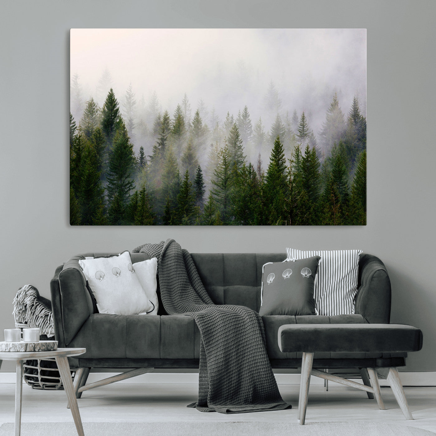 -Framed Custom Canvas Art Print, Framed Custom Print Wall Art - Ready to Hang - Birthday Gift - Wedding Anniversary