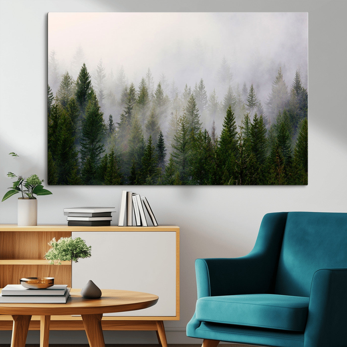 -Framed Custom Canvas Art Print, Framed Custom Print Wall Art - Ready to Hang - Birthday Gift - Wedding Anniversary