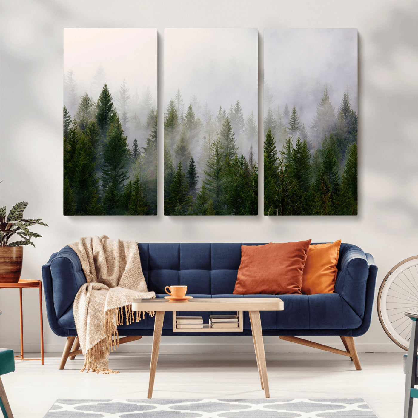 -Framed Custom Canvas Art Print, Framed Custom Print Wall Art - Ready to Hang - Birthday Gift - Wedding Anniversary