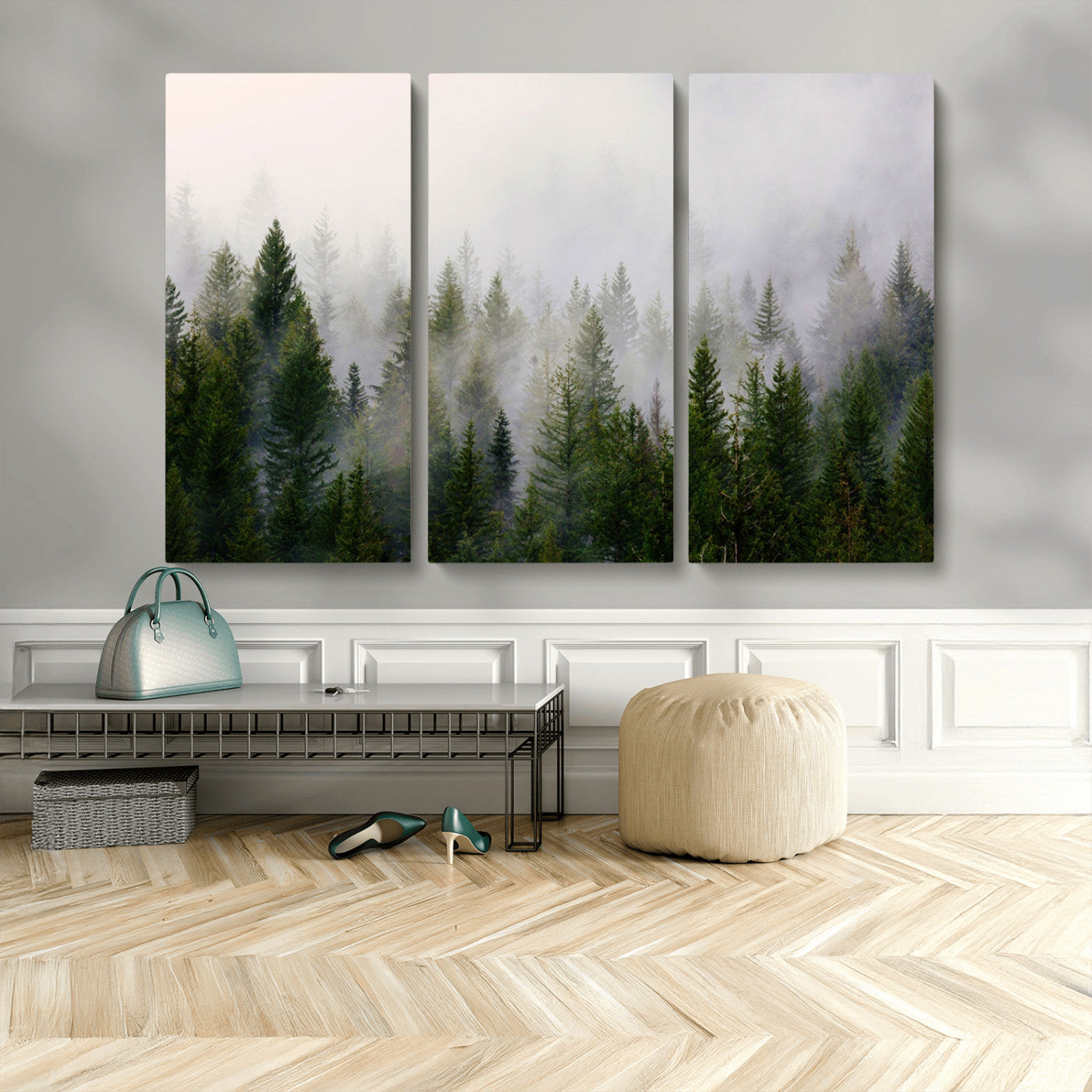 -Framed Custom Canvas Art Print, Framed Custom Print Wall Art - Ready to Hang - Birthday Gift - Wedding Anniversary
