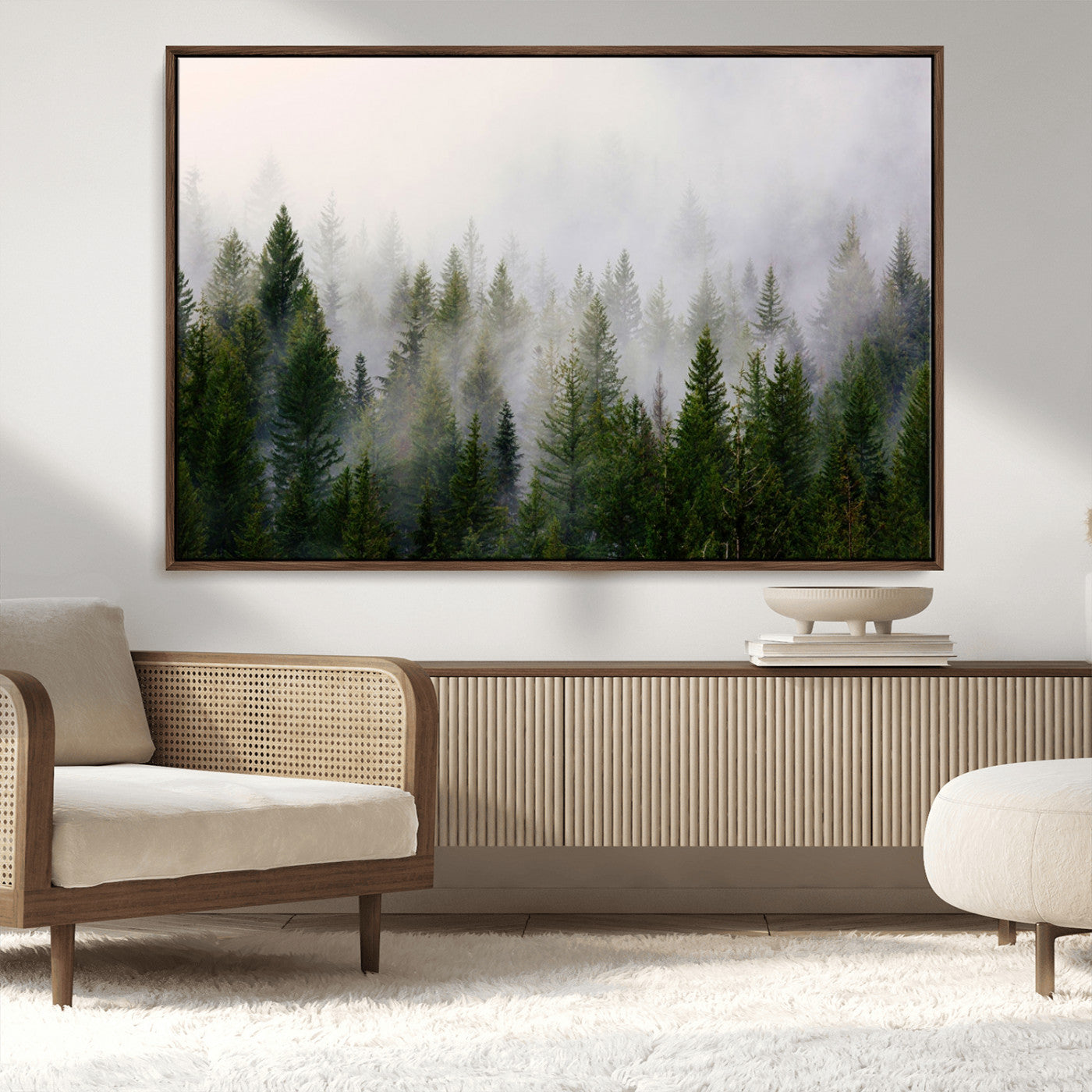 -Framed Custom Canvas Art Print, Framed Custom Print Wall Art - Ready to Hang - Birthday Gift - Wedding Anniversary