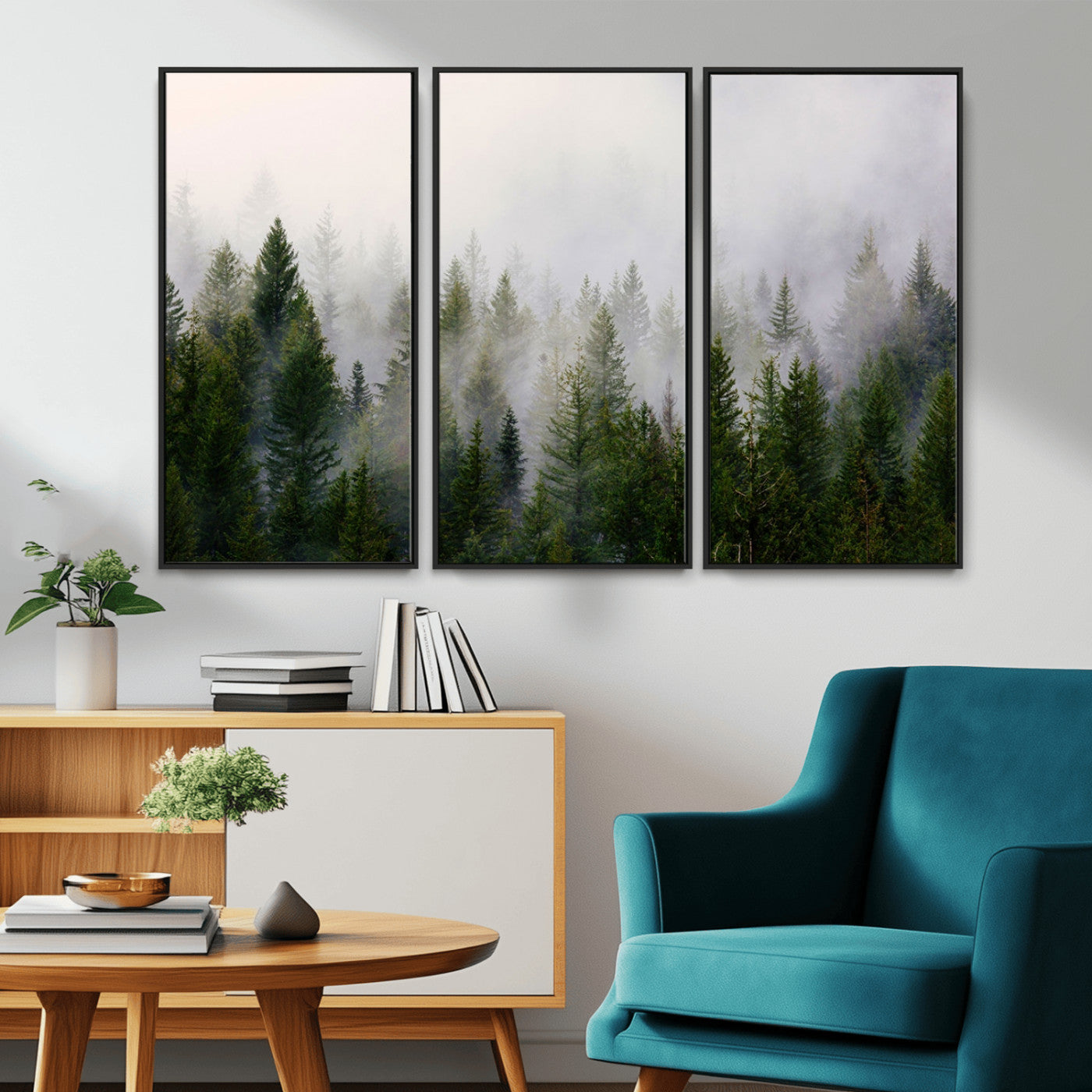 -Framed Custom Canvas Art Print, Framed Custom Print Wall Art - Ready to Hang - Birthday Gift - Wedding Anniversary