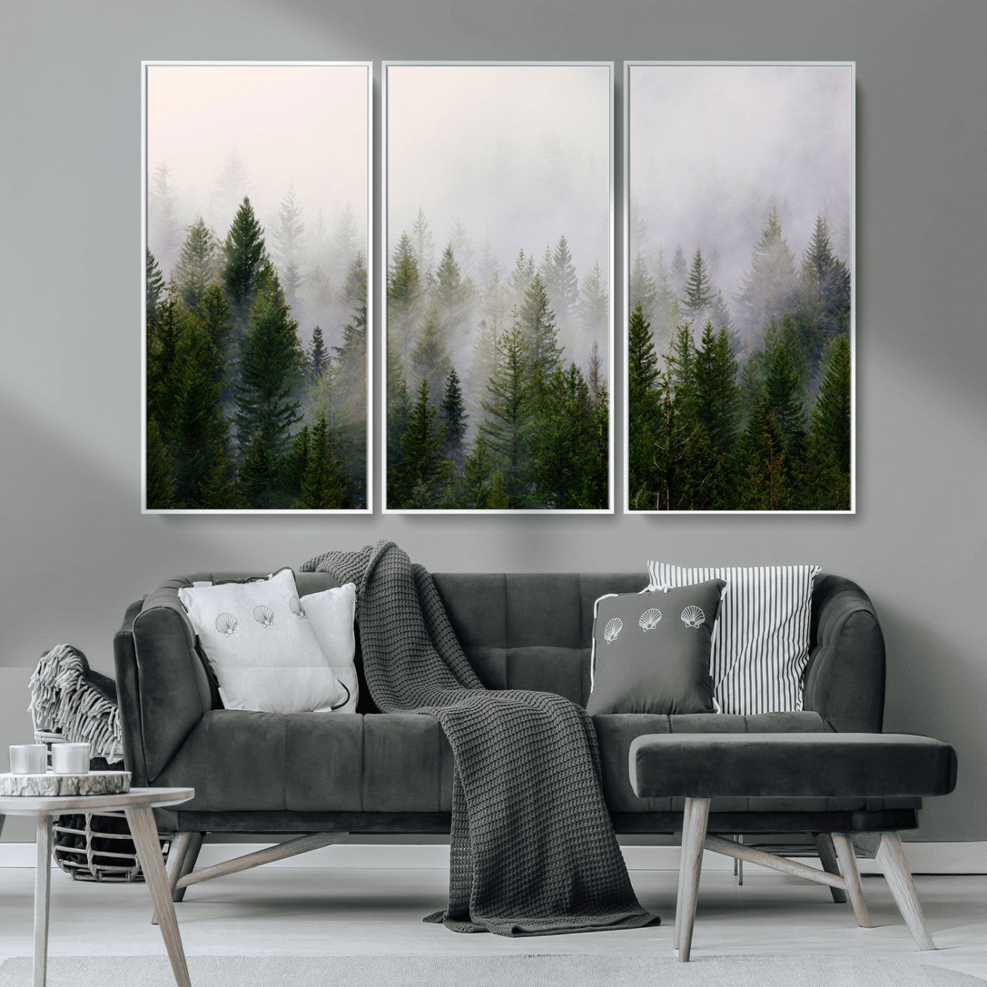 -Framed Custom Canvas Art Print, Framed Custom Print Wall Art - Ready to Hang - Birthday Gift - Wedding Anniversary