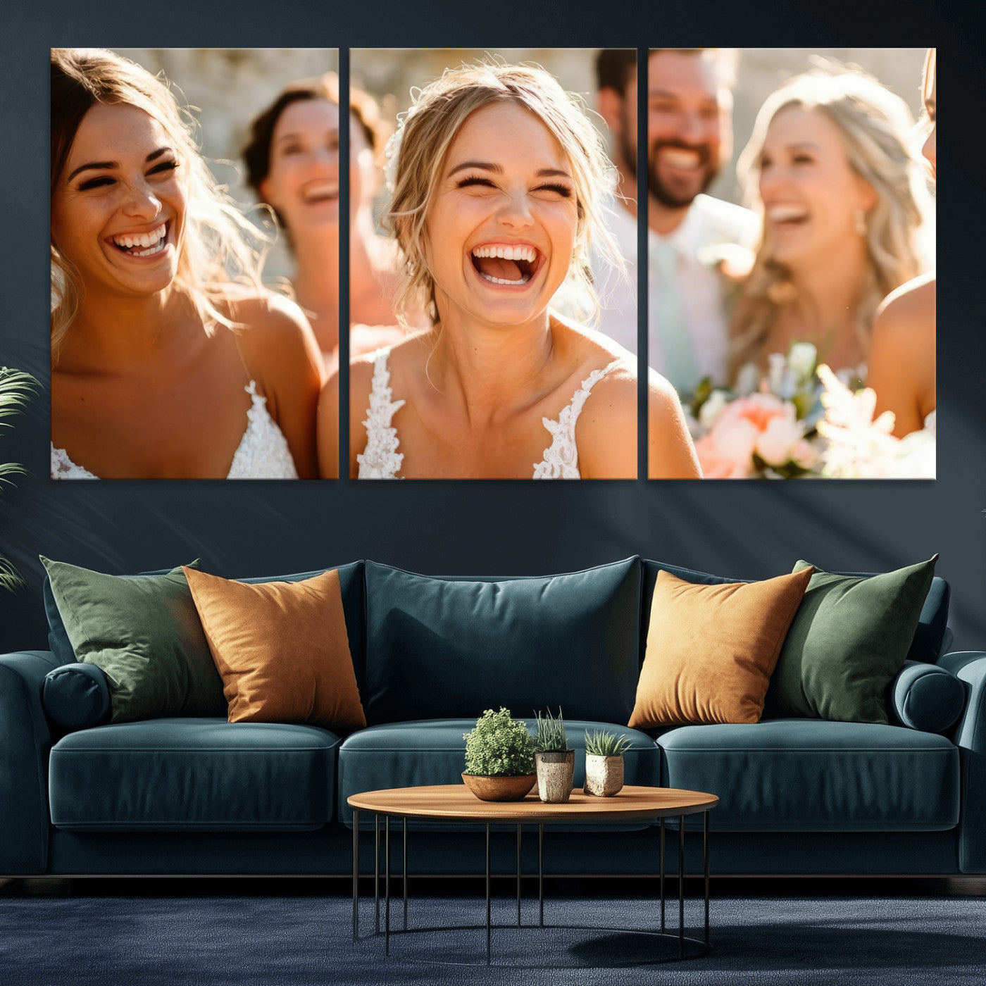 CSTM912-MGV-CV-60X30-3P-Floating 3 Panel Custom Canvas Print - Perfect for Unique Decor - Framed - Ready to Hang - Gift for Him