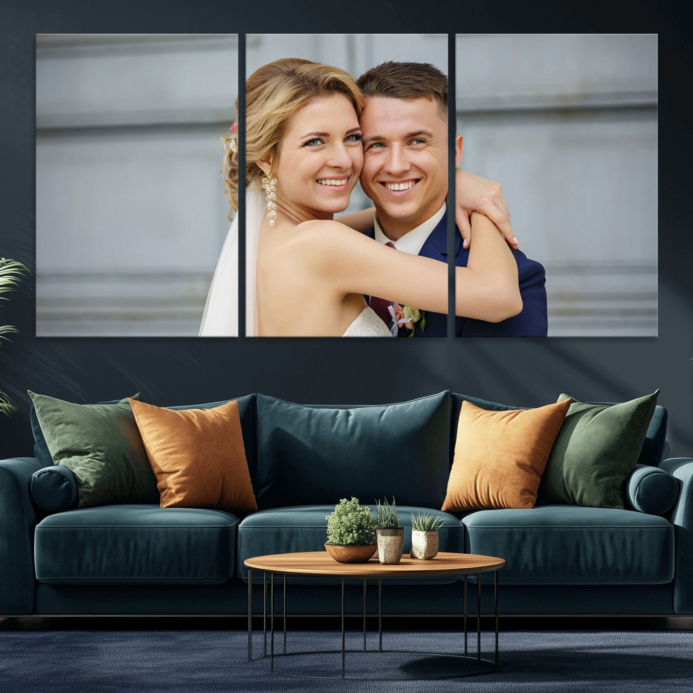 Create Your Own Photo Framed Canvas Print - Custom Personalized Wall Art Print for Gift