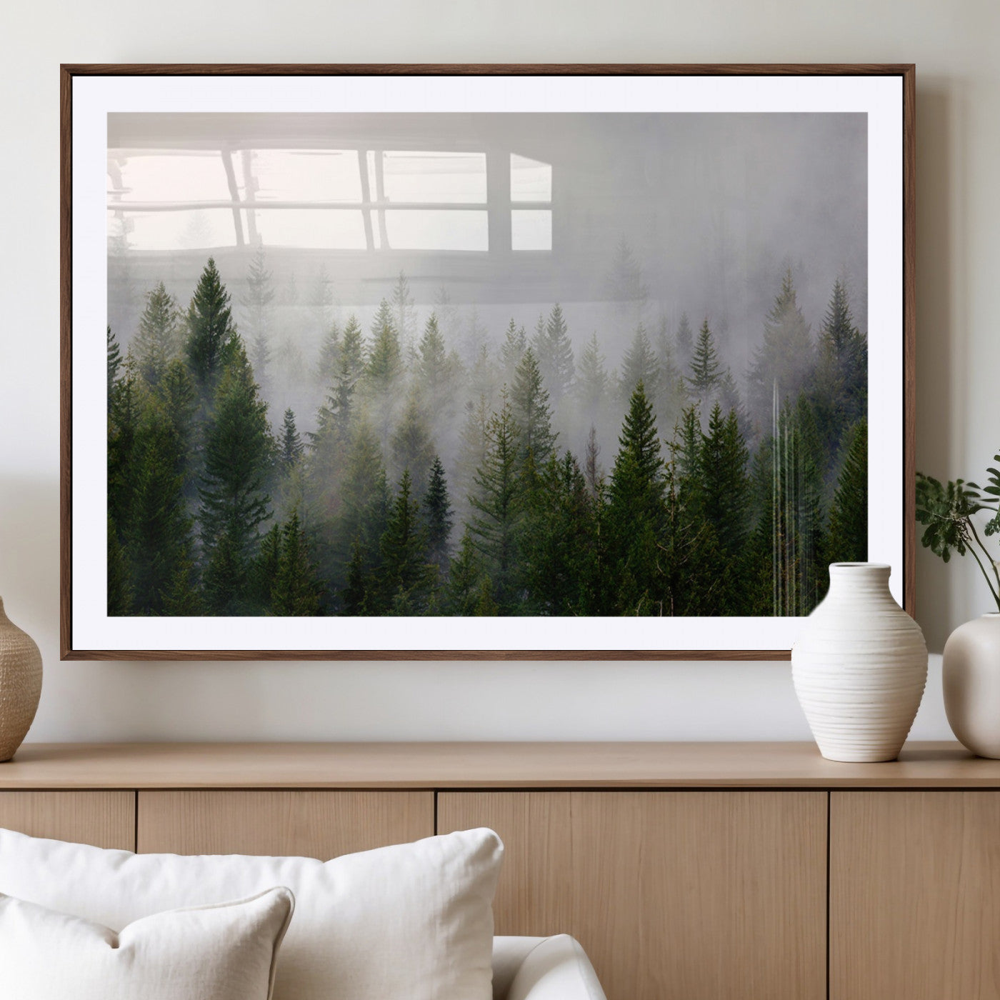 -Framed Custom Canvas Art Print, Framed Custom Print Wall Art - Ready to Hang - Birthday Gift - Wedding Anniversary