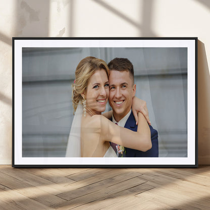 CSTM6030-MGC-FP-36x24_Black-Custom Floating Frame Wall Art – Personalized Photo Print for Family Memories or Gift, Ready to Hang Framed Canvas Decor