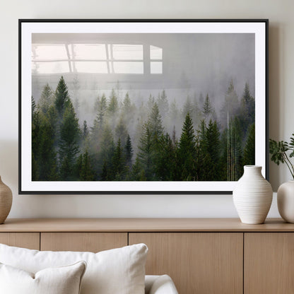-Framed Custom Canvas Art Print, Framed Custom Print Wall Art - Ready to Hang - Birthday Gift - Wedding Anniversary