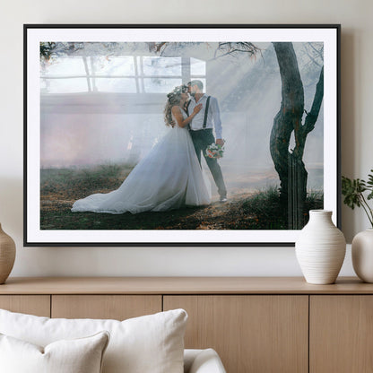 CSTM913-MGC-FP-40x30_Black-Custom Canvas Print - Personalized Wall Art for Home Decor Wall Art Print, Create Your Own Photo Canvas Print, Ready to Hang