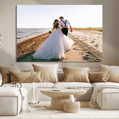 Custom Canvas Print - Personalized Wall Art for Home Decor Wall Art Print, Create Your Own Photo Canvas Print, Ready to Hang