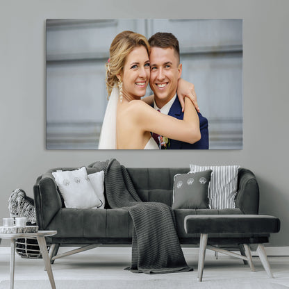 -Custom Floating Frame Wall Art – Personalized Photo Print for Family Memories or Gift, Ready to Hang Framed Canvas Decor