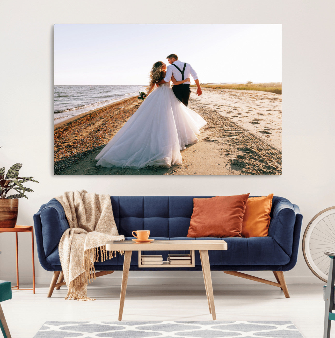 Custom Canvas Print - Personalized Wall Art for Home Decor Wall Art Print, Create Your Own Photo Canvas Print, Ready to Hang