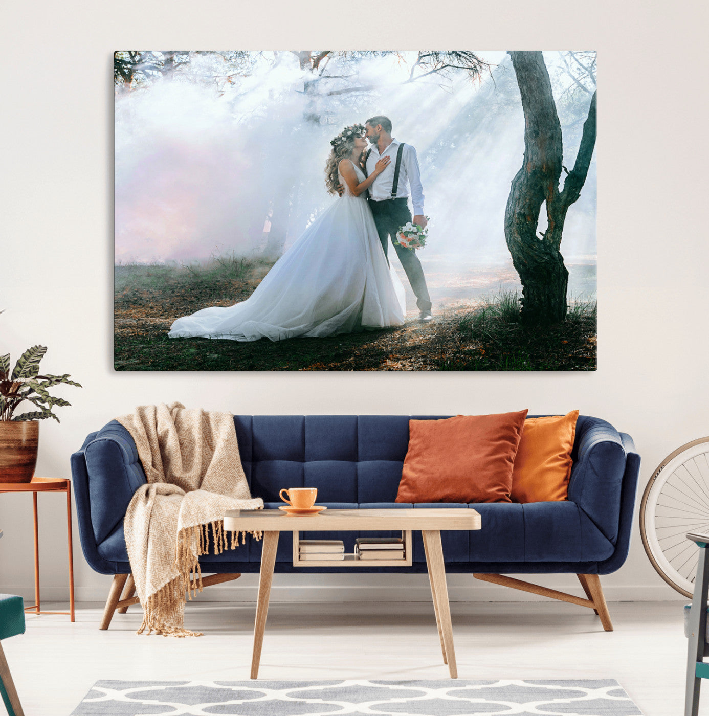 CSTM913-MGV-CV-36X24-Custom Canvas Print - Personalized Wall Art for Home Decor Wall Art Print, Create Your Own Photo Canvas Print, Ready to Hang