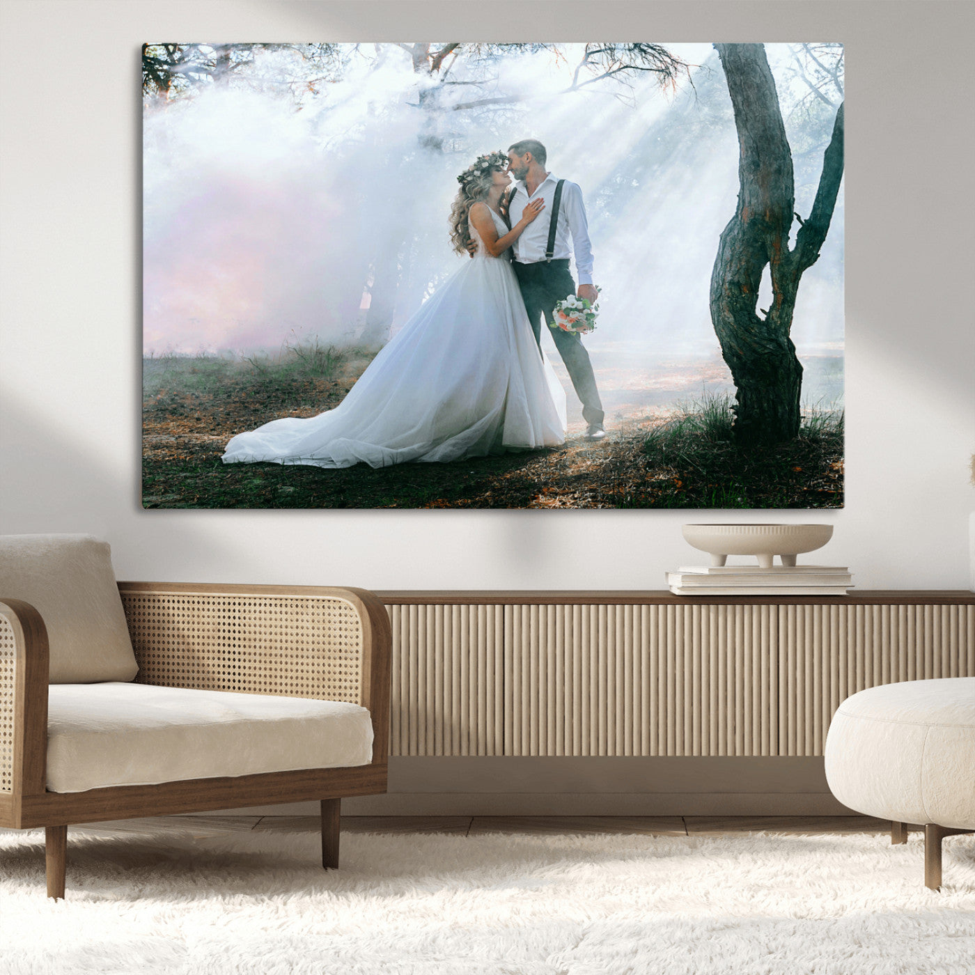 CSTM913-MGV-CV-36X24-Custom Canvas Print - Personalized Wall Art for Home Decor Wall Art Print, Create Your Own Photo Canvas Print, Ready to Hang