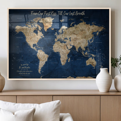 56122A-MGV-CV-60X30-3P_Natural-Push Pin World Map Canvas Print – Framed Wall Art for Couples to Track Their Travels – Anniversary Gift or Home Adventure Decor - H2-Orj