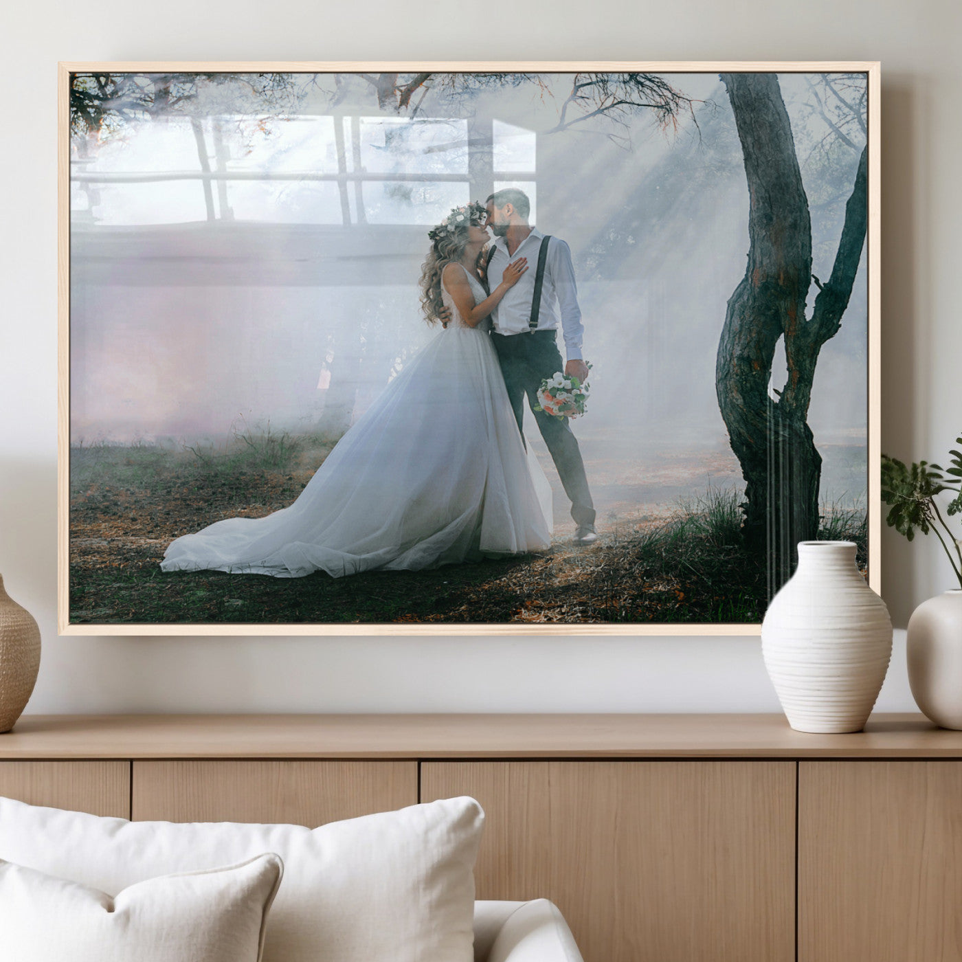CSTM913-MGV-CV-60X30-3P_Natural-Custom Canvas Print - Personalized Wall Art for Home Decor Wall Art Print, Create Your Own Photo Canvas Print, Ready to Hang