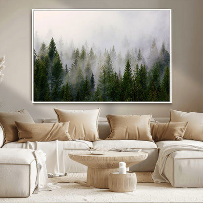 -Framed Custom Canvas Art Print, Framed Custom Print Wall Art - Ready to Hang - Birthday Gift - Wedding Anniversary
