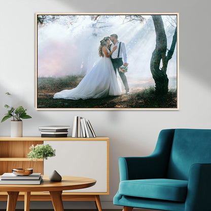 CSTM913-MGV-FC-36X24_Natural-Custom Canvas Print - Personalized Wall Art for Home Decor Wall Art Print, Create Your Own Photo Canvas Print, Ready to Hang