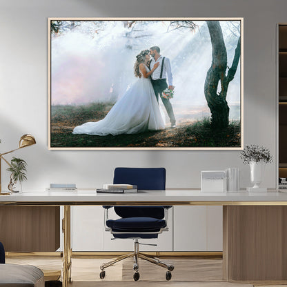 CSTM913-MGV-CV-36X24-Custom Canvas Print - Personalized Wall Art for Home Decor Wall Art Print, Create Your Own Photo Canvas Print, Ready to Hang