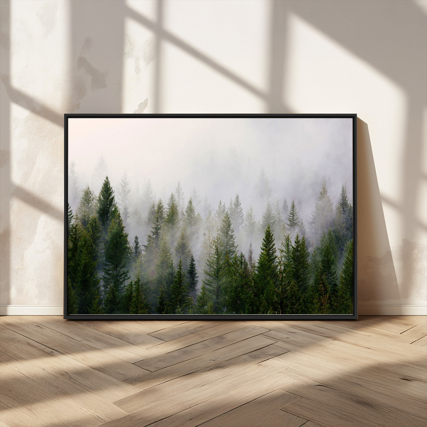 -Framed Custom Canvas Art Print, Framed Custom Print Wall Art - Ready to Hang - Birthday Gift - Wedding Anniversary