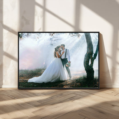 CSTM913-MGV-FC-36X24_Black-Custom Canvas Print - Personalized Wall Art for Home Decor Wall Art Print, Create Your Own Photo Canvas Print, Ready to Hang