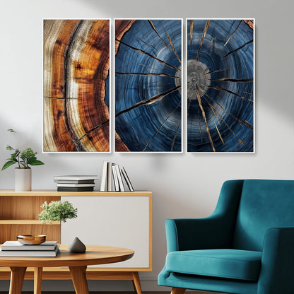 Bring nature's intricate beauty into your space with this stunning tree ring wall art. Featuring mesmerizing patterns and rich colors, it adds a unique, earthy touch to any room.