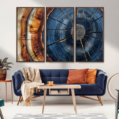 Bring nature's intricate beauty into your space with this stunning tree ring wall art. Featuring mesmerizing patterns and rich colors, it adds a unique, earthy touch to any room.
