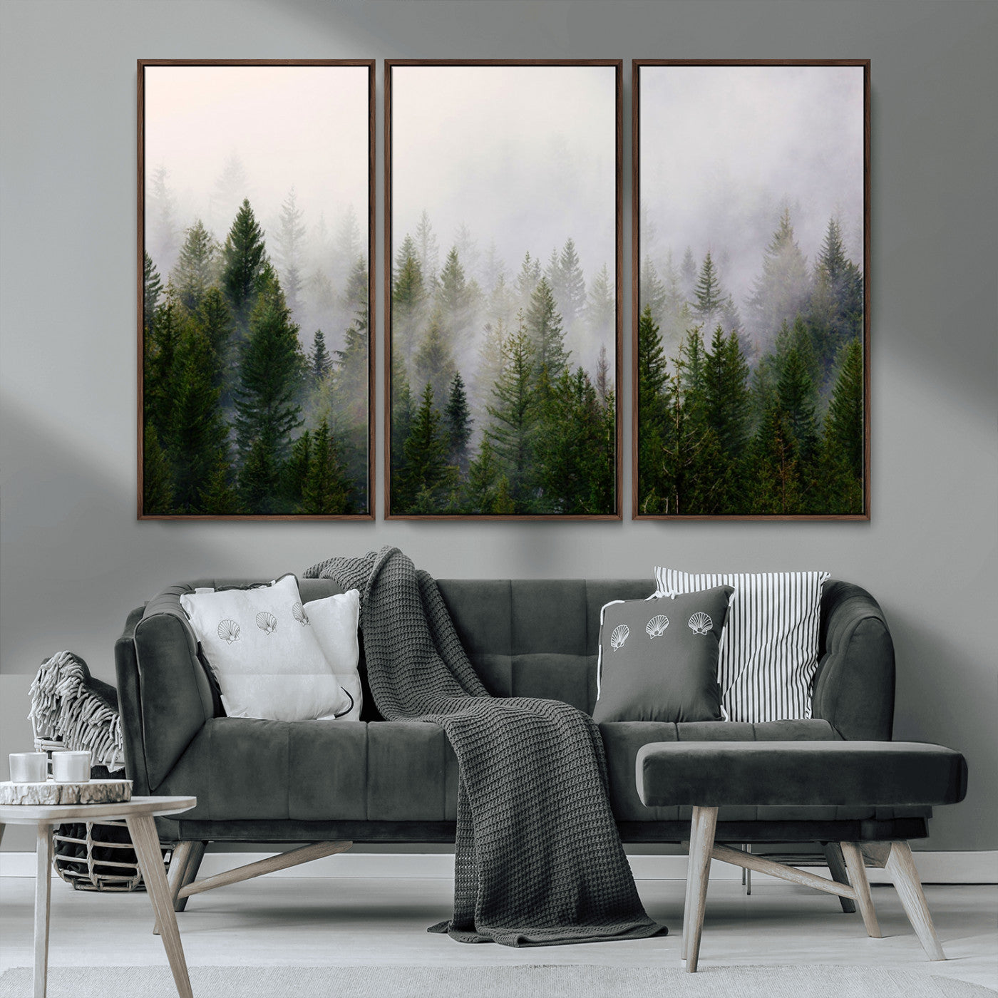 -Framed Custom Canvas Art Print, Framed Custom Print Wall Art - Ready to Hang - Birthday Gift - Wedding Anniversary