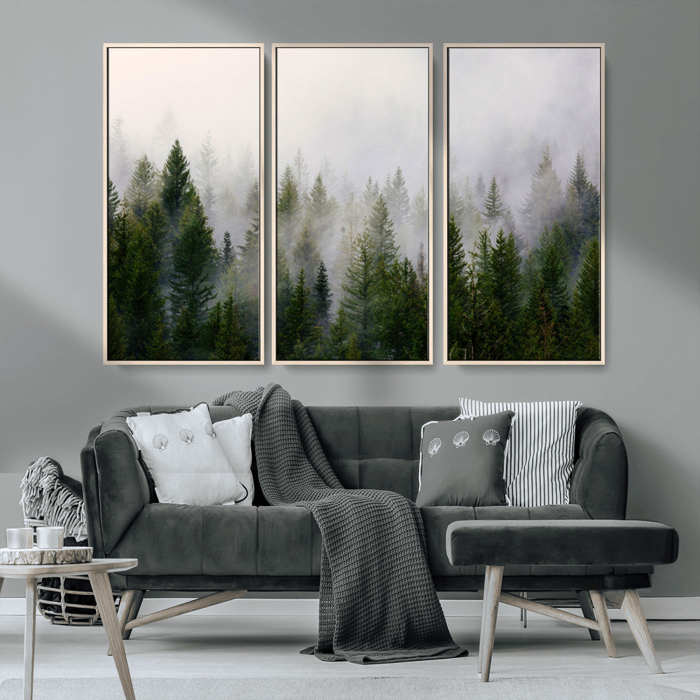 -Framed Custom Canvas Art Print, Framed Custom Print Wall Art - Ready to Hang - Birthday Gift - Wedding Anniversary