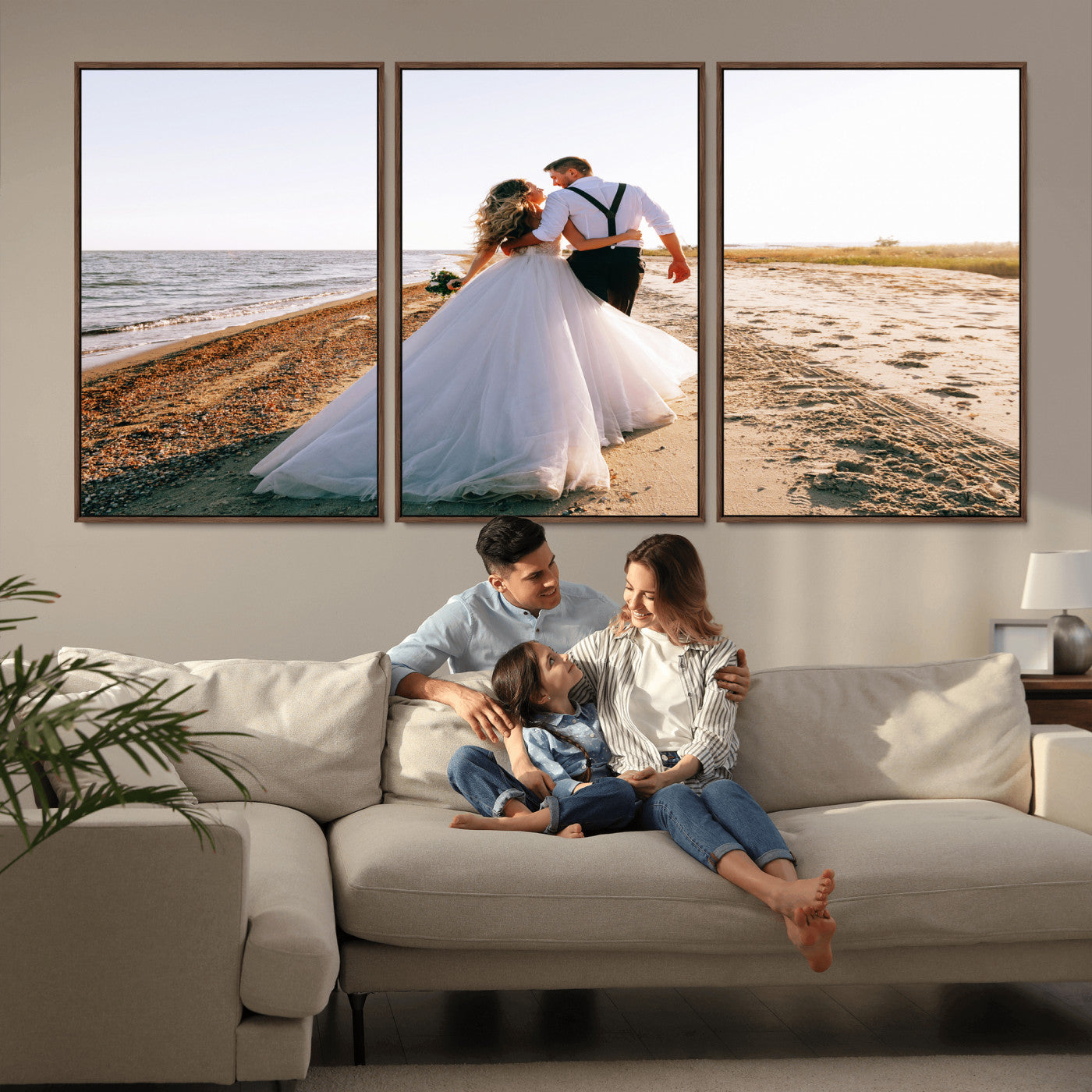 Custom Canvas Print - Personalized Wall Art for Home Decor Wall Art Print, Create Your Own Photo Canvas Print, Ready to Hang