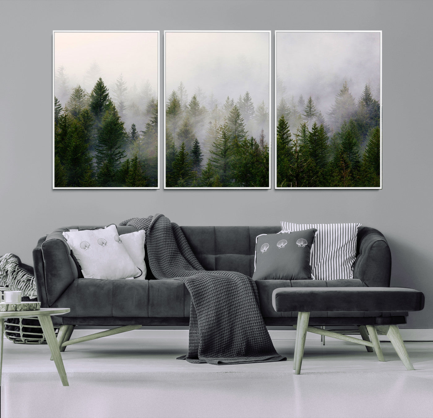 -Framed Custom Canvas Art Print, Framed Custom Print Wall Art - Ready to Hang - Birthday Gift - Wedding Anniversary