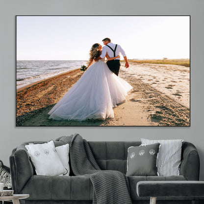 Custom Canvas Print - Personalized Wall Art for Home Decor Wall Art Print, Create Your Own Photo Canvas Print, Ready to Hang