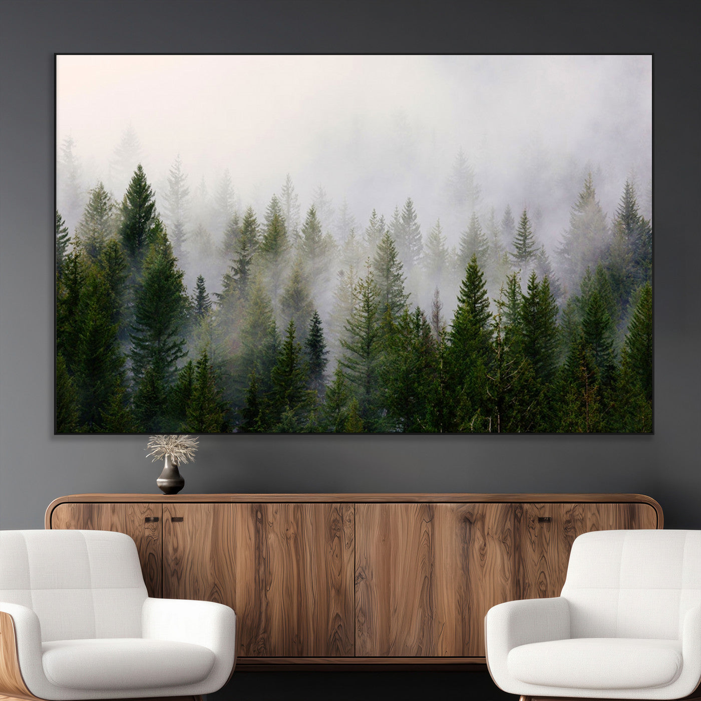 -Framed Custom Canvas Art Print, Framed Custom Print Wall Art - Ready to Hang - Birthday Gift - Wedding Anniversary