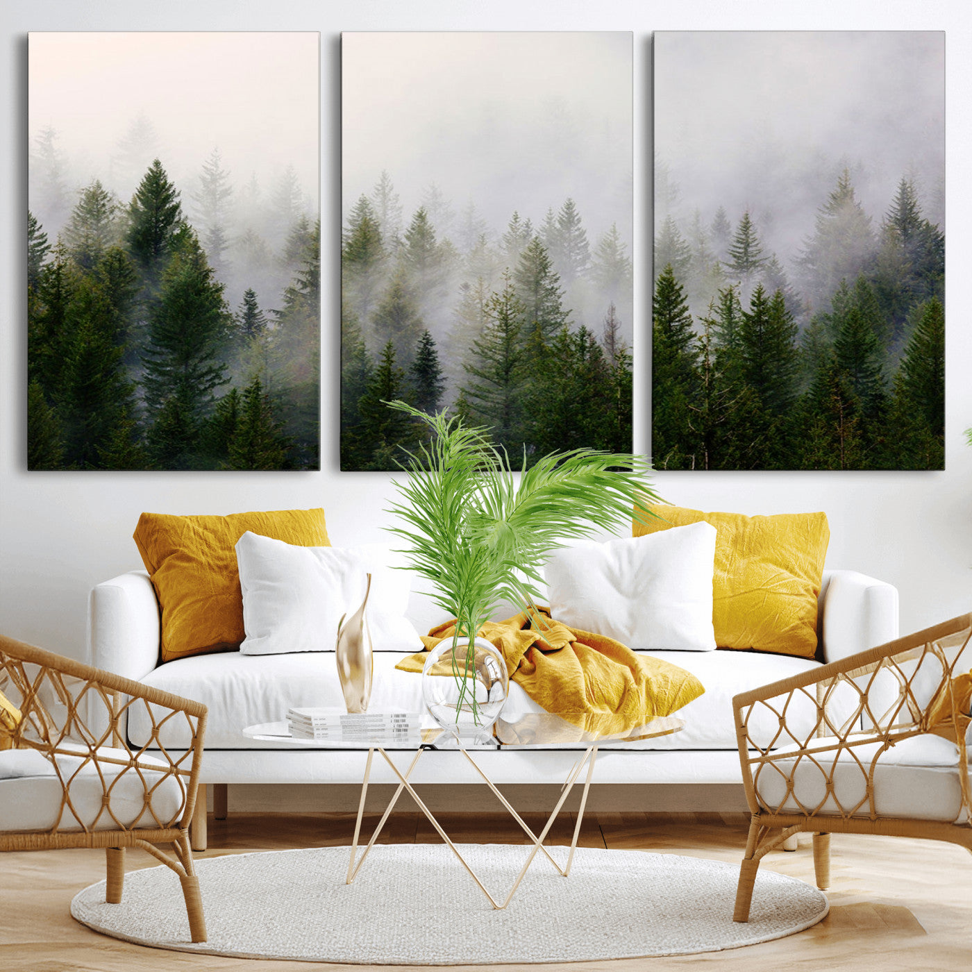 -Framed Custom Canvas Art Print, Framed Custom Print Wall Art - Ready to Hang - Birthday Gift - Wedding Anniversary