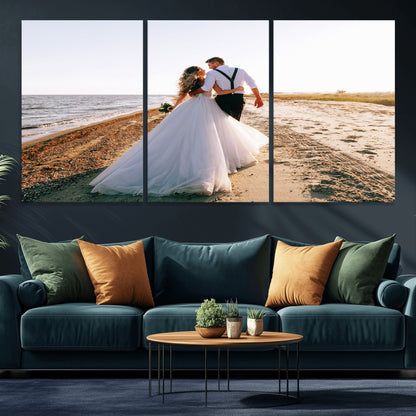 Custom Canvas Print - Personalized Wall Art for Home Decor Wall Art Print, Create Your Own Photo Canvas Print, Ready to Hang