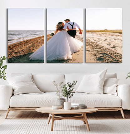 Custom Canvas Print - Personalized Wall Art for Home Decor Wall Art Print, Create Your Own Photo Canvas Print, Ready to Hang