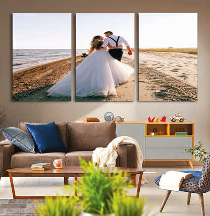 Custom Canvas Print - Personalized Wall Art for Home Decor Wall Art Print, Create Your Own Photo Canvas Print, Ready to Hang